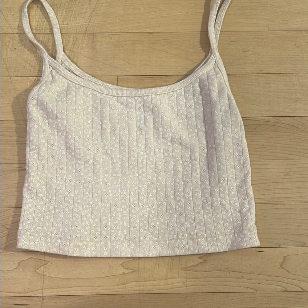 Baby pink brandy  Floral Women's Top
